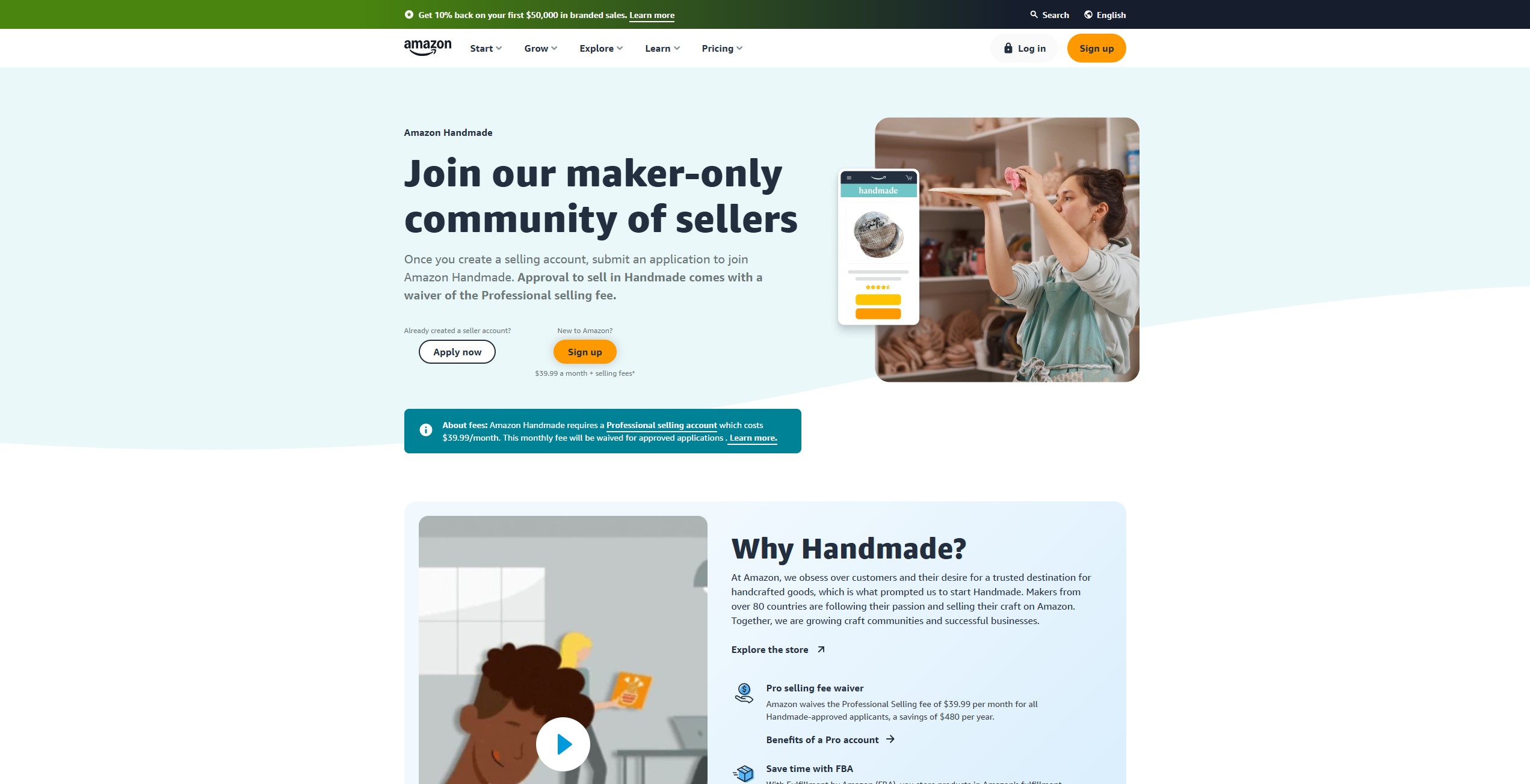 From Hobby to Hustle: Thrive with Amazon Handmade