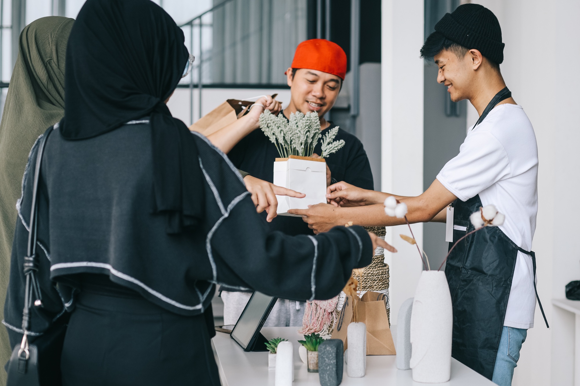 Seller and Customers Interaction