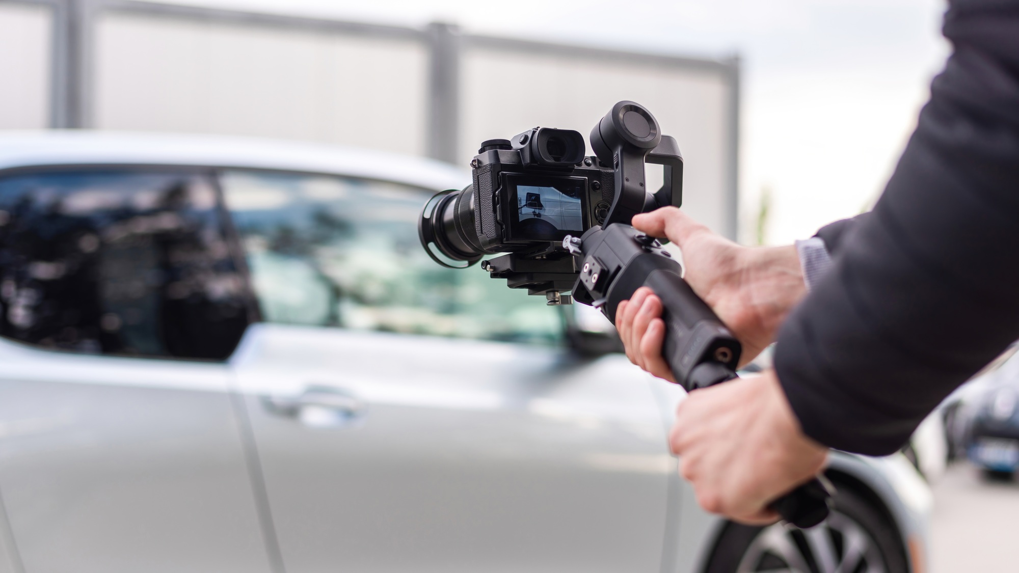 BMW i3 shooting