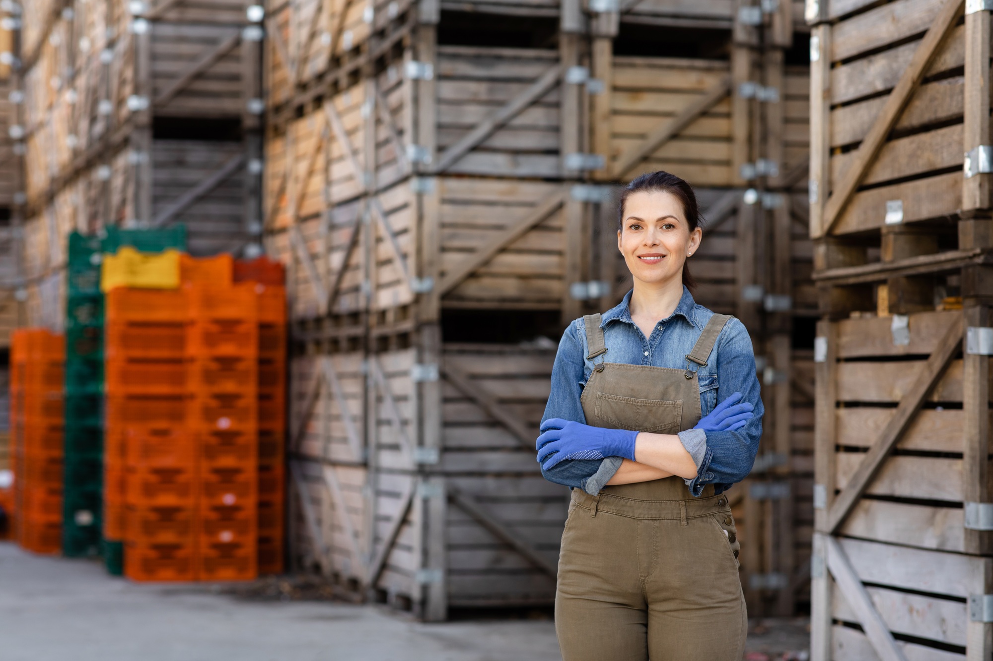 Owner of business, manager of storage and worker