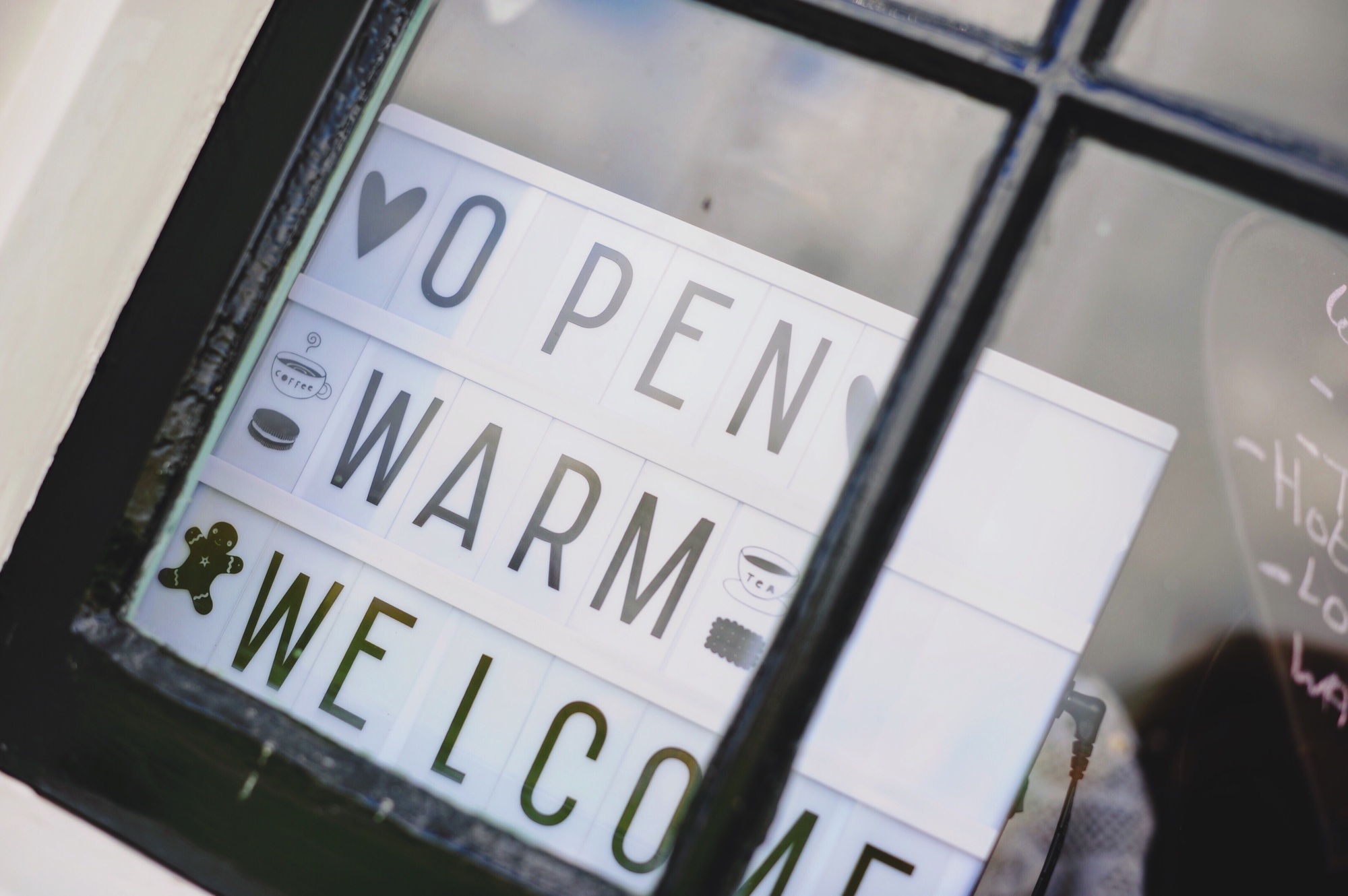 shop sign is open