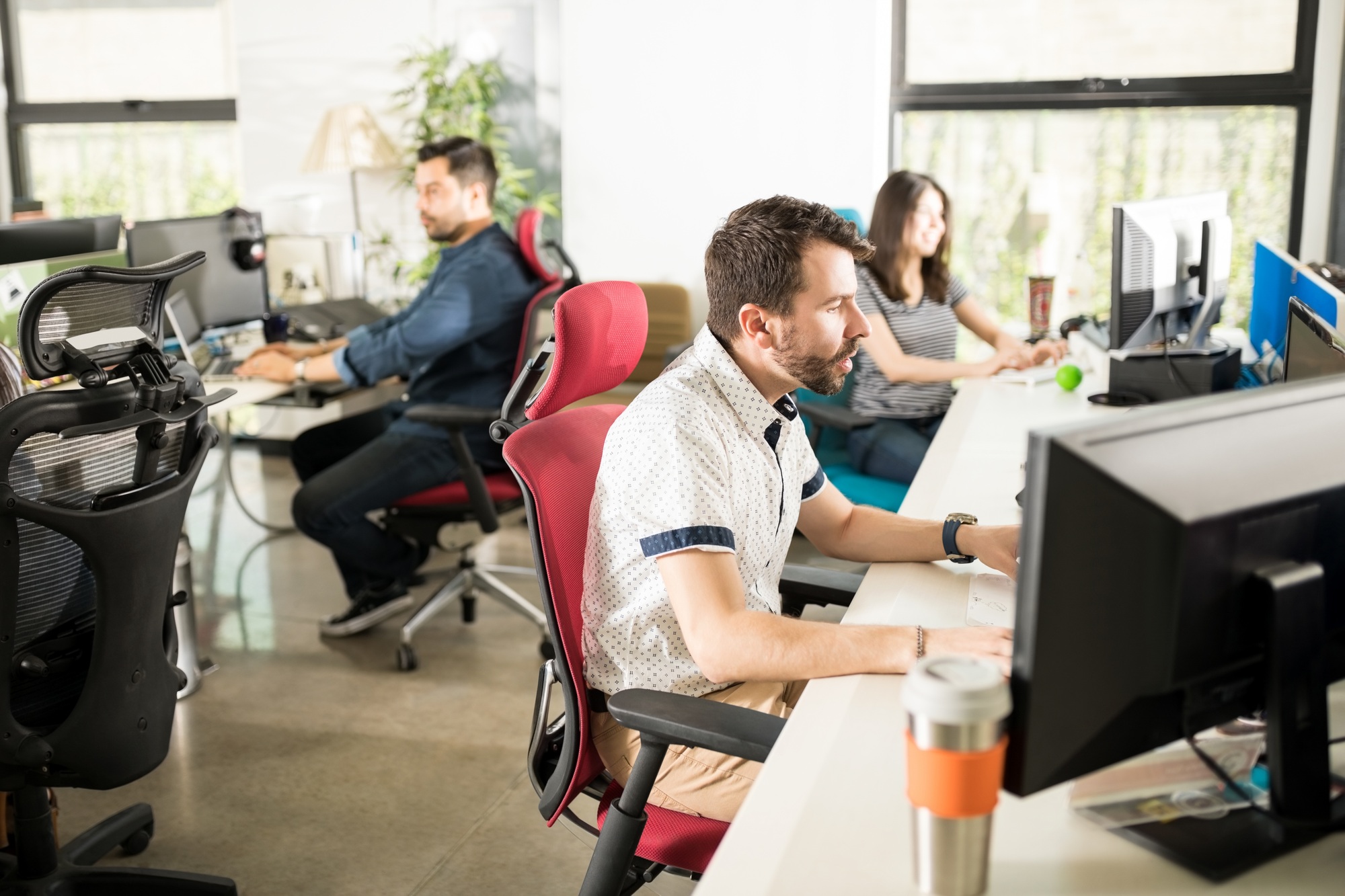 Startup company office