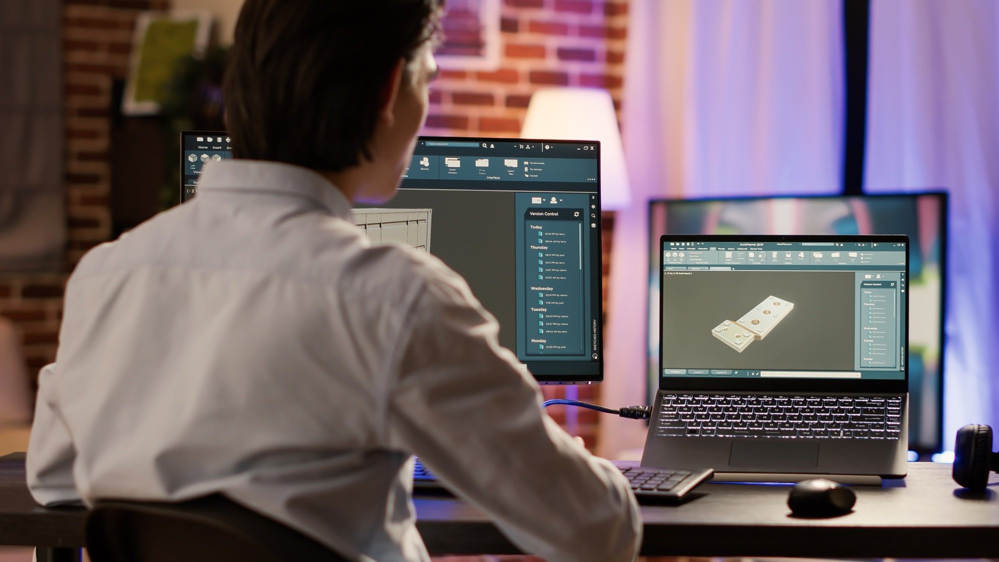 Advanced product construction on industrial software