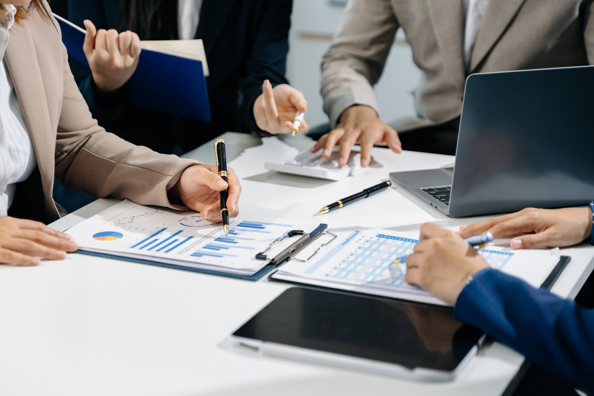 Business People Planning Strategy Analysis Office Concept.