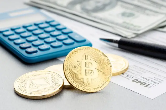 Cryptocurrency Tax concept