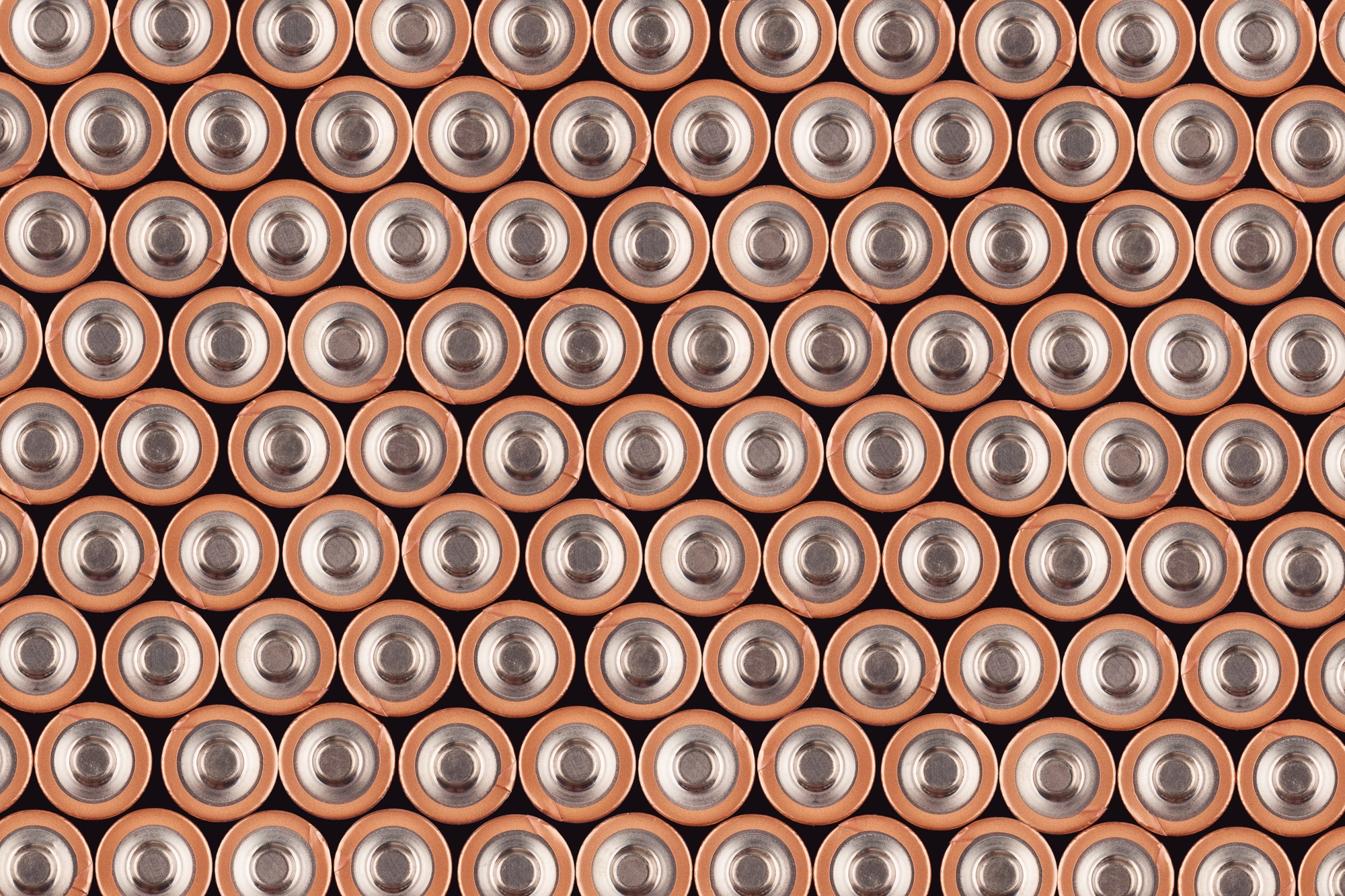 texture of electric batteries