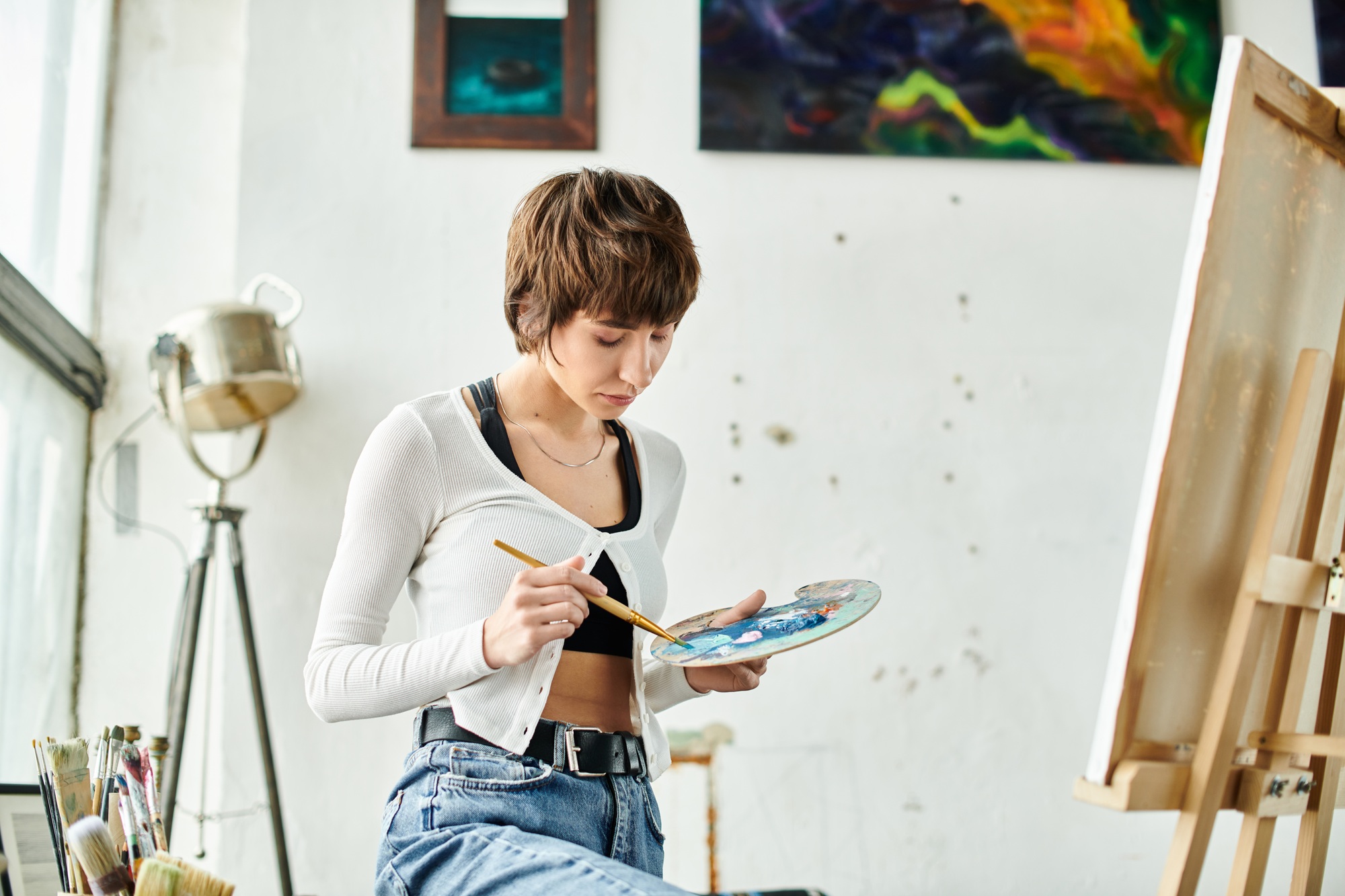 The Artists Moment of Creation