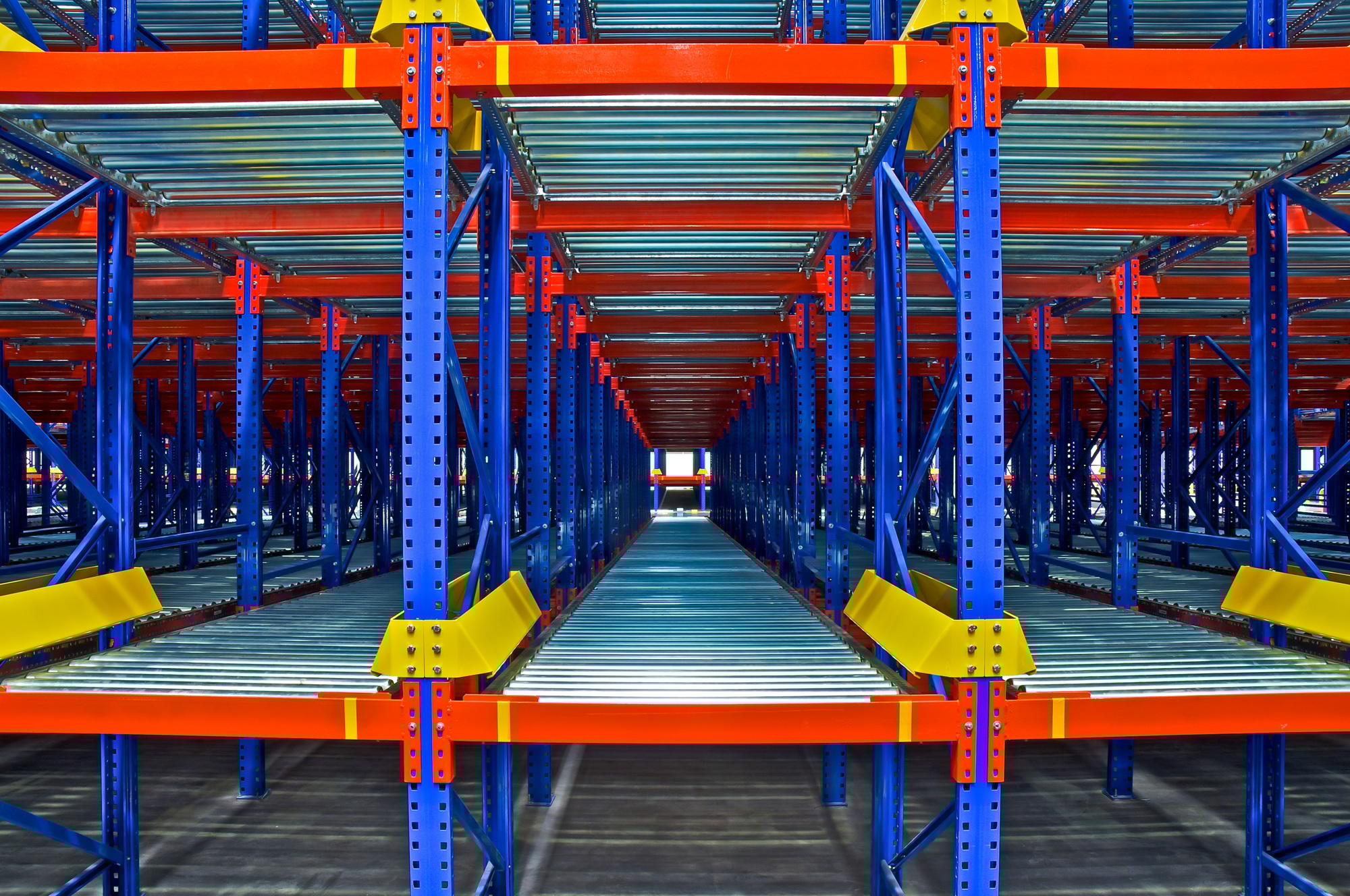 Warehouse Shelving Rack System