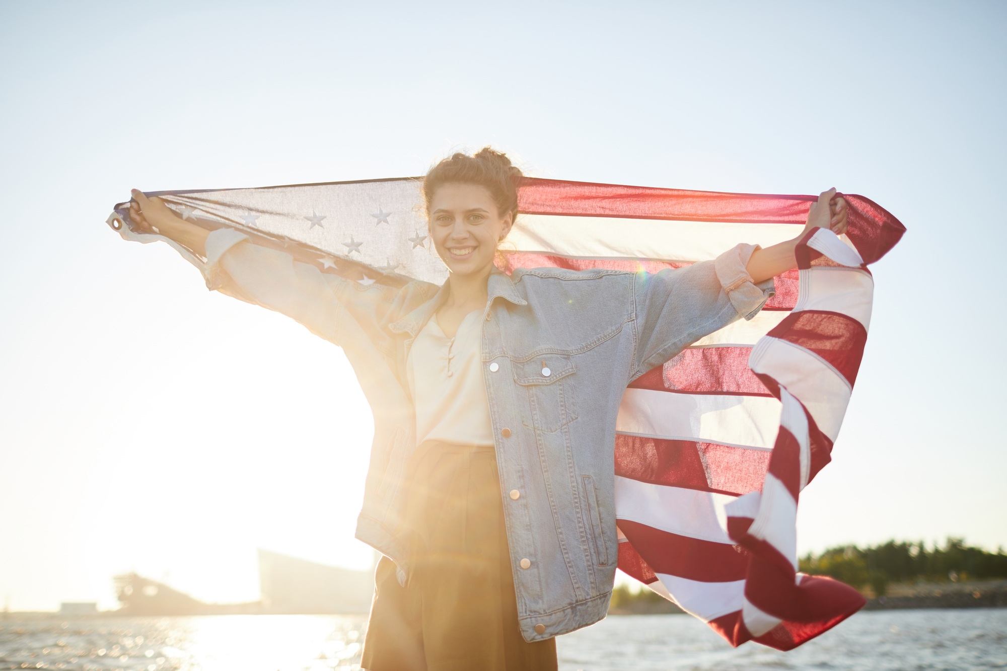Celebrating national day in USA