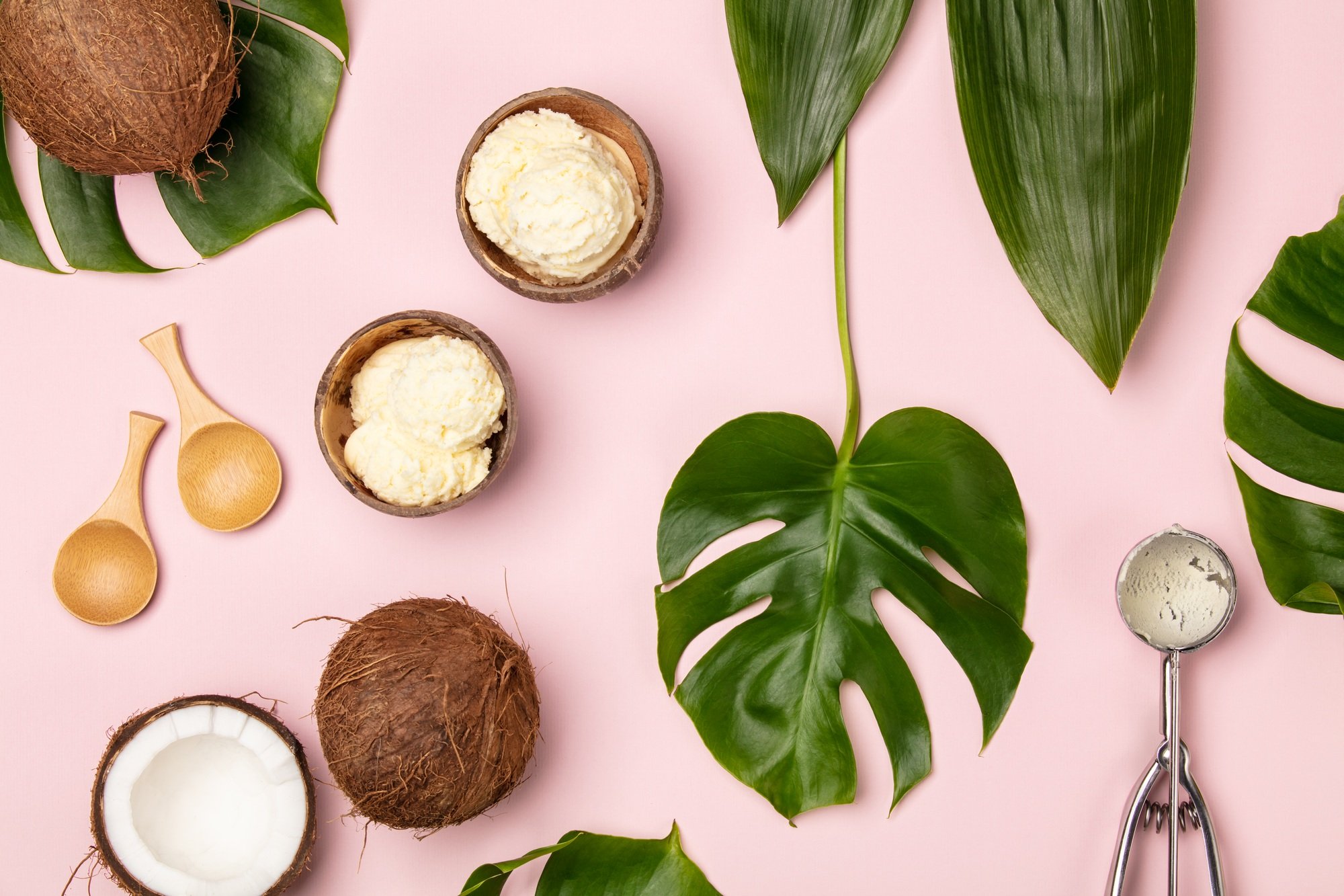 coconut ice cream