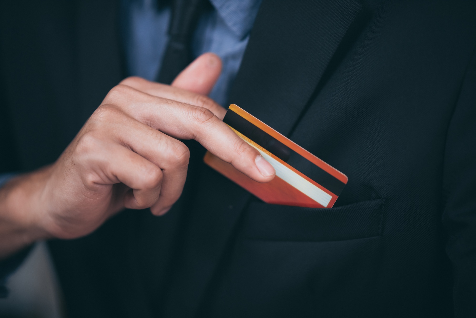 concept of credit-card for business