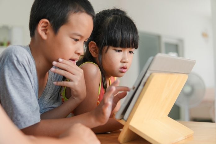 Concept of people using technology, Communication and social media in daily life