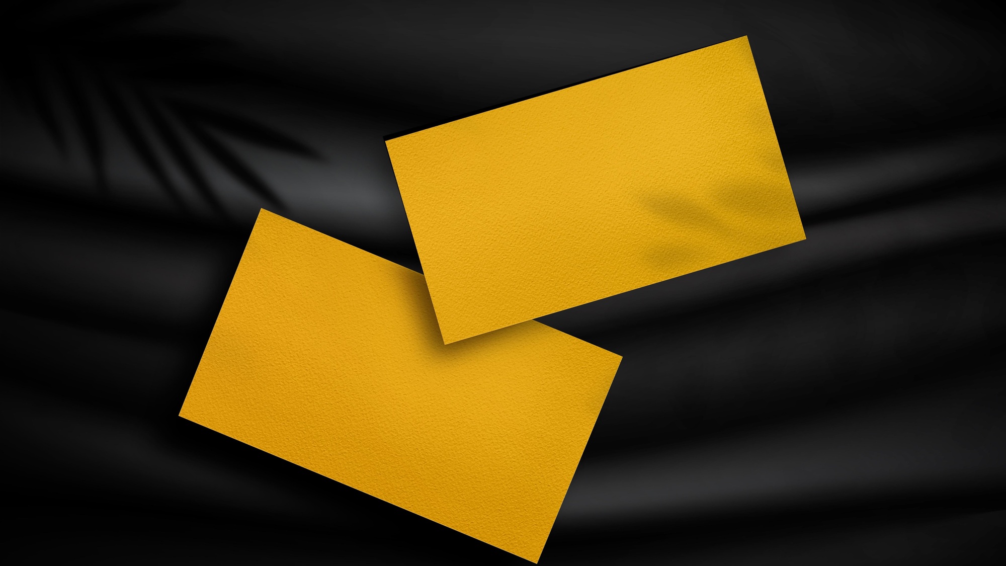 Empty Business Card Mockup, Blank Professional Luxury Card Mock-up