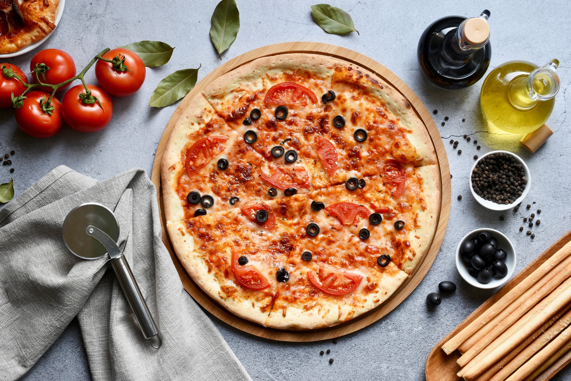 Gluten free delicious organic pizza
