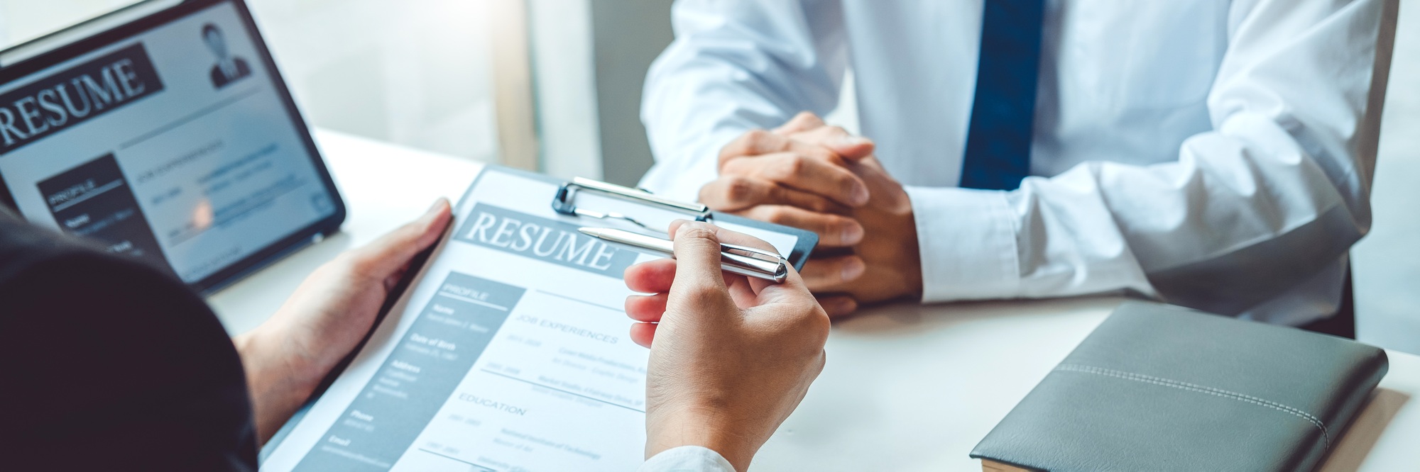 Job interview concept