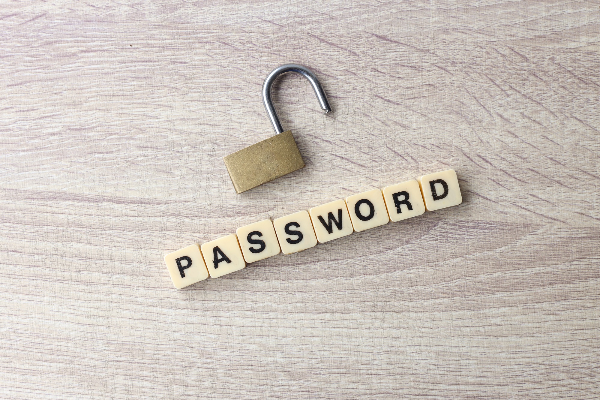 Lock and password