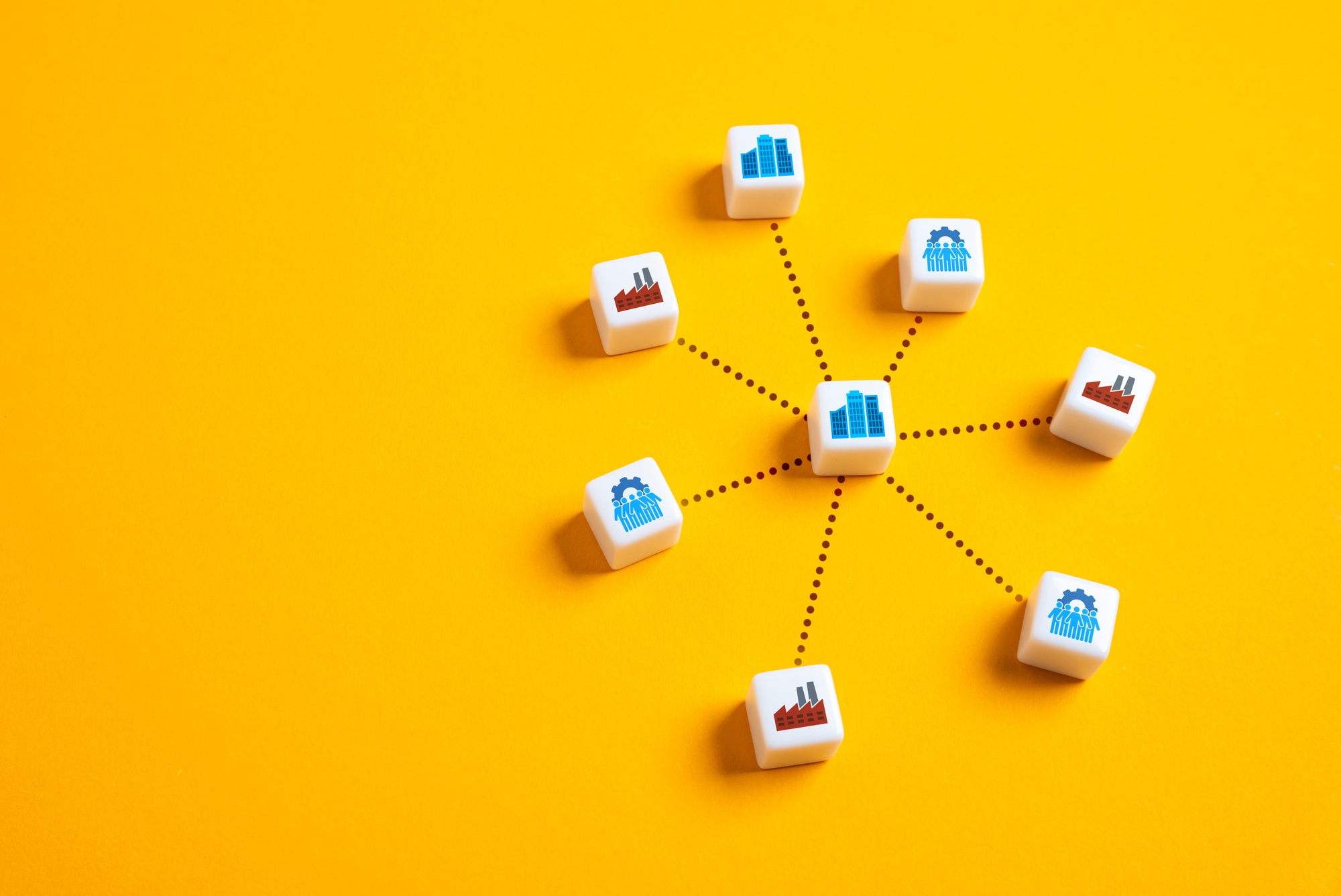 Management of business, industrial facilities and development teams. Managing teams