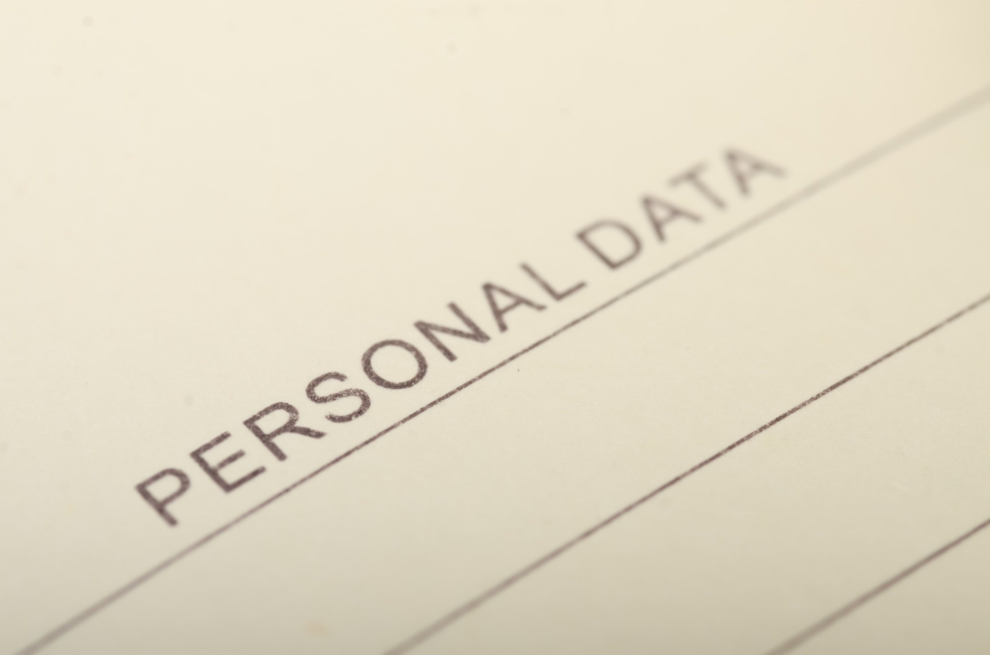 Personal Data Protection – Privacy and Information Security Concept
