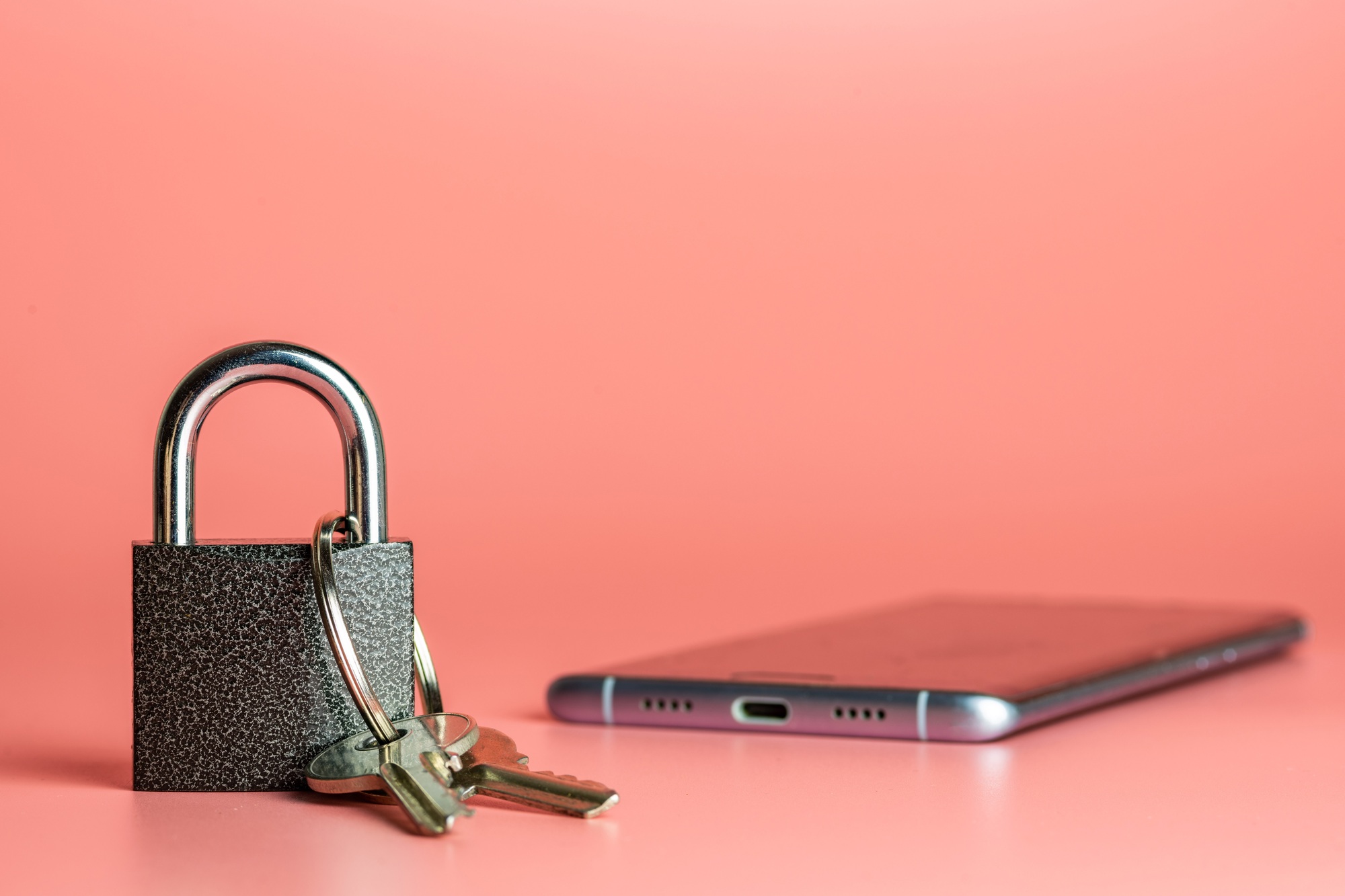Smart phone security concept