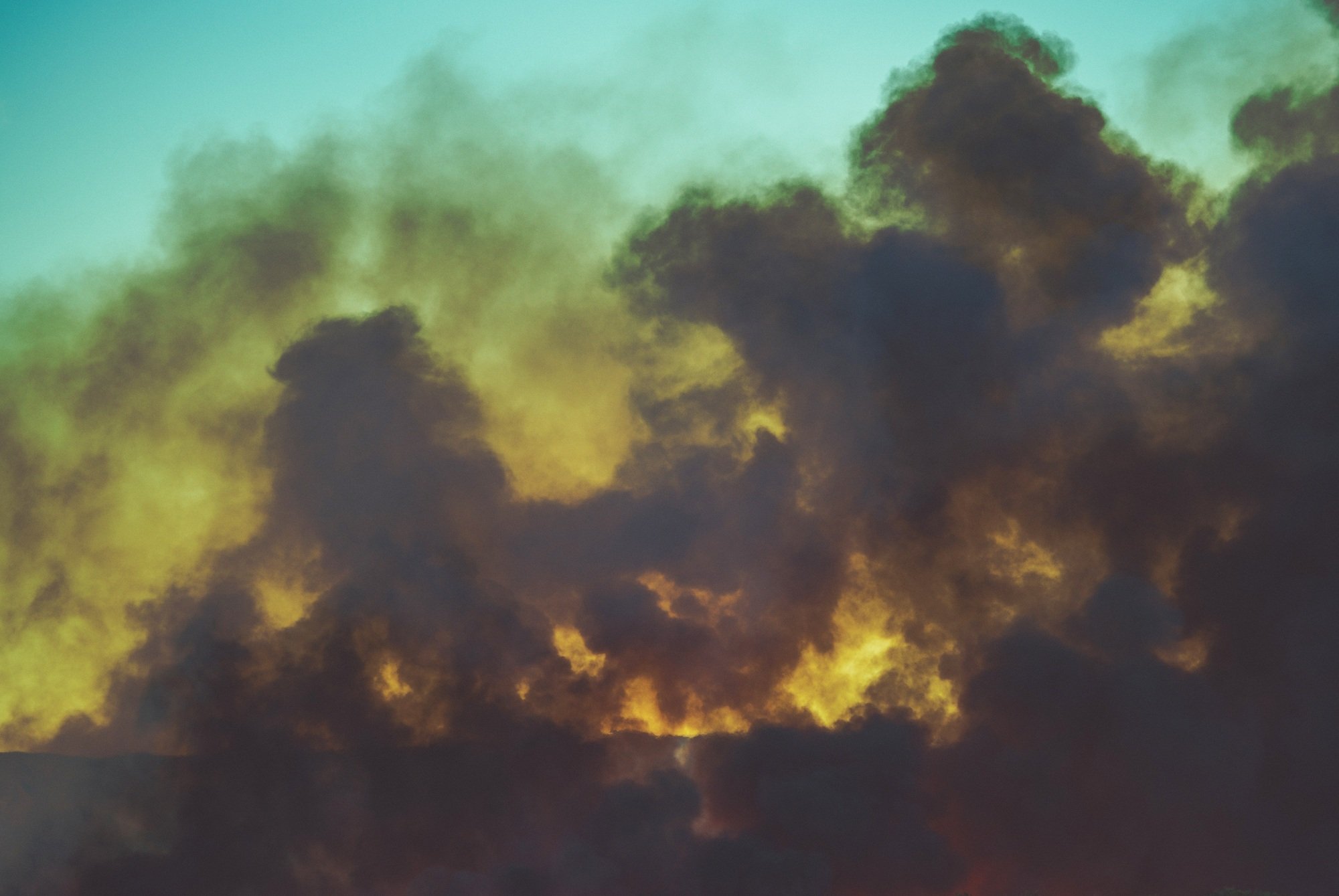 Smoke From Burning Meadow