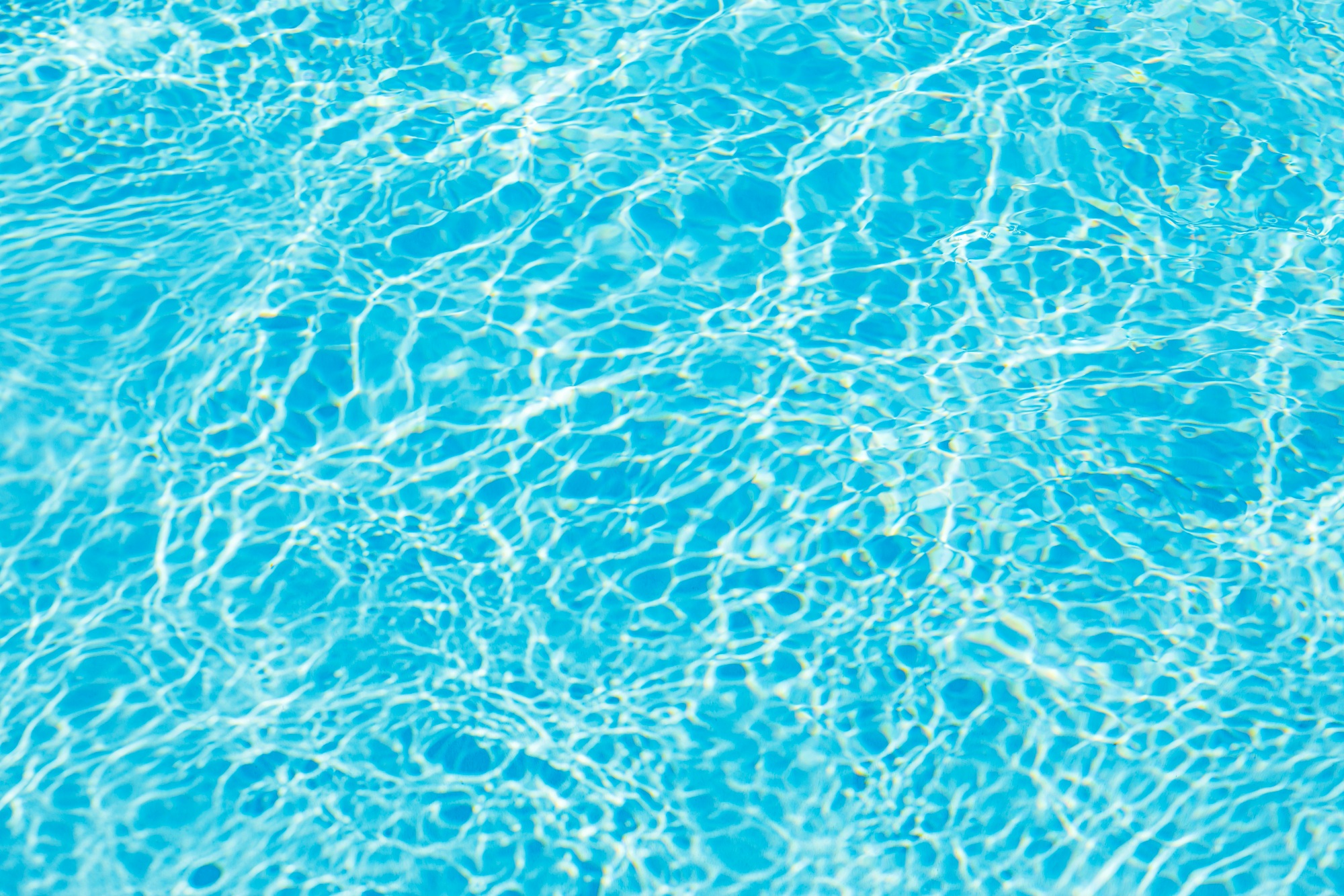 Swimming pool water surface